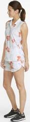 Šortky Puma W Nassau Short Bright White/Hot Coral - 4