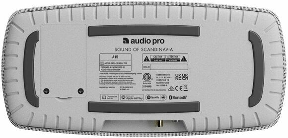 Haut-parleur de multiroom Audio Pro A15 Léger/Light-Gris - 6