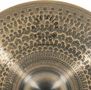 Crash činela Meinl Pure Alloy Custom Medium Heavy 18" Crash činela - 3