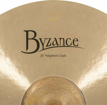 Crash Cymbal Meinl Byzance Traditional Polyphonic Crash Cymbal 20" - 3