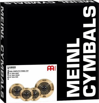 Juego de platillos Meinl Classics Custom Dual Complete 14"/ 16"/ 20" Juego de platillos - 3