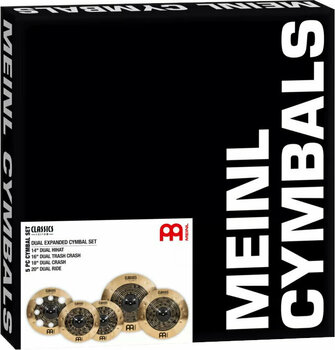 Činelová sada Meinl Classics Custom Dual Expanded 14"/ 16"/18"/20" Činelová sada - 3
