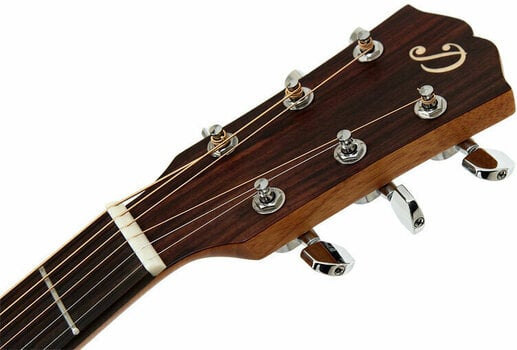Akoestische gitaar Dowina D555BKW Black Gloss - 2