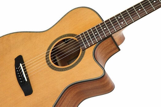 Jumbo Guitar Dowina GAC555 Natural - 4