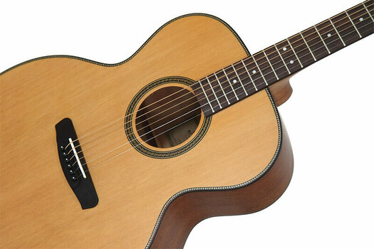 Guitarra jumbo Dowina J555 Natural - 4