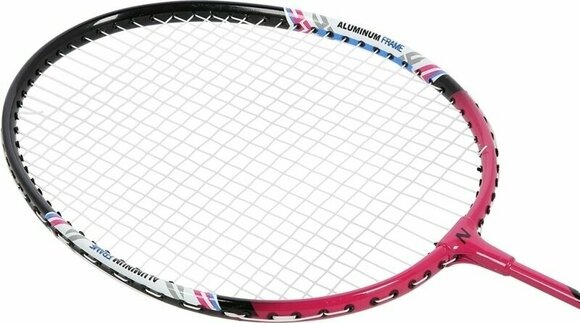 Tollaslabda ütő Nils Badminton Racquete Black/Pink/White Tollaslabda ütő - 4