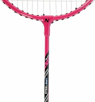 Tollaslabda ütő Nils Badminton Racquete Black/Pink/White Tollaslabda ütő - 6