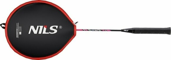Tollaslabda ütő Nils Badminton Racquete Black/Pink/White Tollaslabda ütő - 10