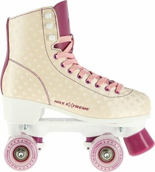 Double Row Roller Skates Nils Extreme NQ14110 Cream 37 Double Row Roller Skates - 2