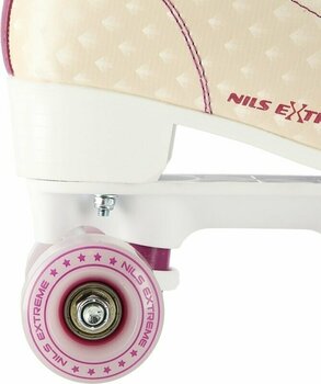 Double Row Roller Skates Nils Extreme NQ14110 Cream 37 Double Row Roller Skates - 6