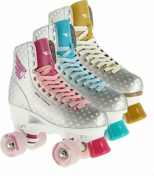Double Row Roller Skates Nils Extreme NQ14198 Pink 35 Double Row Roller Skates - 9