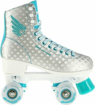 Schaatsen met dubbele rij Nils Extreme NQ14198 Turquoise 35 Schaatsen met dubbele rij - 2