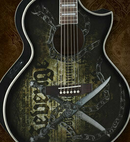 Jumbo Elektro-Akustikgitarren Cort NDX-CQ-BK - 3
