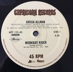 Schallplatte Gregg Allman - Midnight Rider/These Days Single (200g) (45 RPM) - 2