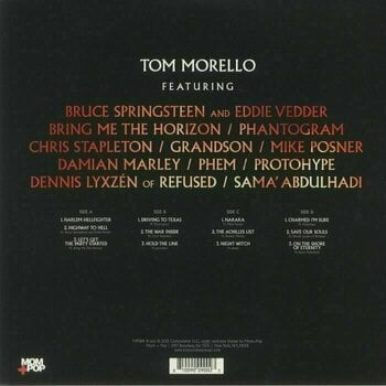 Disque vinyle Tom Morello - The Atlas Underground Fire (Orange Splatter Vinyl) (2 LP) - 3