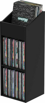 Pohištvo za plošče LP Glorious Record Rack 330 Black - 2