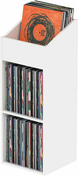 Pohištvo za plošče LP Glorious Record Rack 330 White - 2