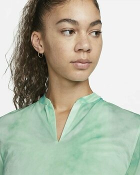 Polo Shirt Nike Dri-Fit Victory Summer Aoj Womens Sleeveless Mint Foam/Barely Green L Polo Shirt - 3