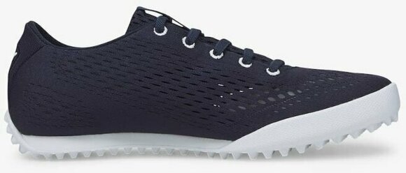 Dámske golfové topánky Puma Monolite Fusion Slip-On Navy Blazer/Puma White 37,5 (Zánovné) - 5