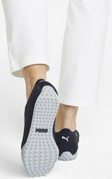 Women's golf shoes Puma Monolite Fusion Slip-On Navy Blazer/Puma White 37,5 (Pre-owned) - 11