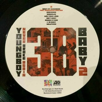 Hanglemez Youngboy Never Broke Again - 38 Baby 2 (LP) - 3