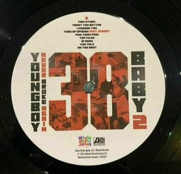 Hanglemez Youngboy Never Broke Again - 38 Baby 2 (LP) - 4