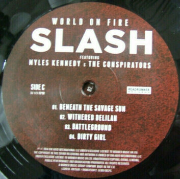 Vinyl Record Slash - World On Fire (2 LP) - 2