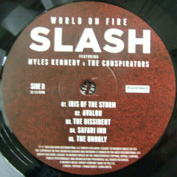 Vinyl Record Slash - World On Fire (2 LP) - 3