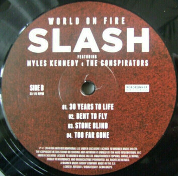 Vinyl Record Slash - World On Fire (2 LP) - 4