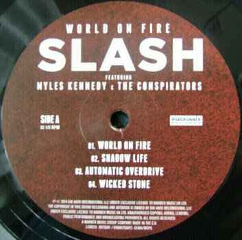 Vinylplade Slash - World On Fire (2 LP) - 5