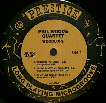 Vinyl Record Phil Woods - Woodlore (Mono) (LP) - 2