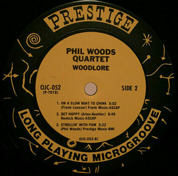 Disque vinyle Phil Woods - Woodlore (Mono) (LP) - 3