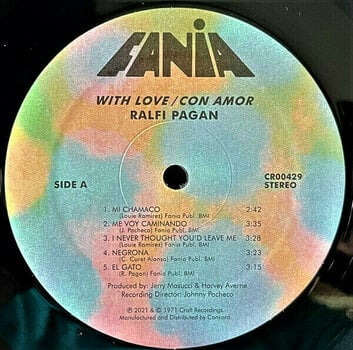 Грамофонна плоча Ralfi Pagan - With Love (LP) - 3