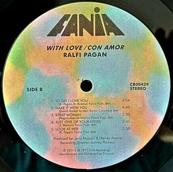 LP platňa Ralfi Pagan - With Love (LP) - 4