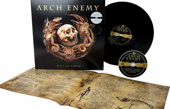 Vinyylilevy Arch Enemy Will To Power (LP+CD) - 2