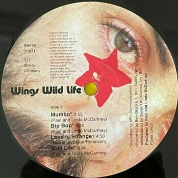 Δίσκος LP Paul McCartney and Wings - Wild Life (LP) - 3