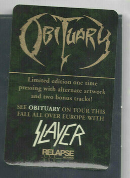 Hanglemez Obituary - Obituary (Reissue) (LP) - 2