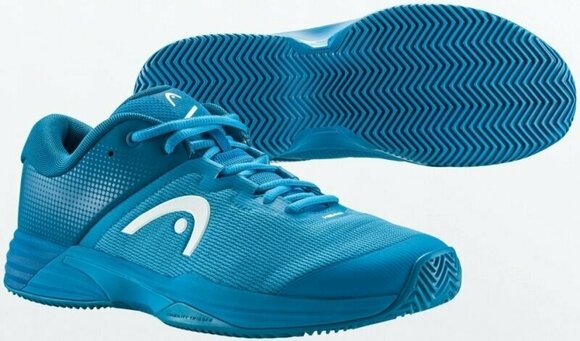Men´s Tennis Shoes Head Revolt Evo 2.0 Clay Blue/Blue 40,5 Men´s Tennis Shoes - 5