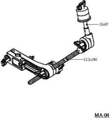 Cymbal Arm Stable MA-04 Cymbal Arm - 1