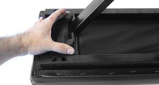 Metal piano stool
 Revoltage BENCH 003 Metal piano stool Black - 2