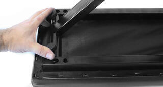 Metal piano stool
 Revoltage BENCH 003 Metal piano stool Black - 3