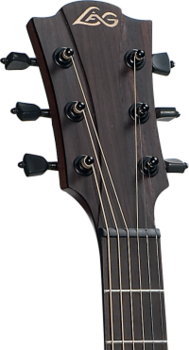 Guitarra eletroacústica para esquerdinos LAG TL100DCE-BLK - 2