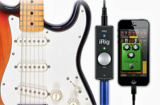 Guitar-hovedtelefonforstærker IK Multimedia I RIG Pro - 3