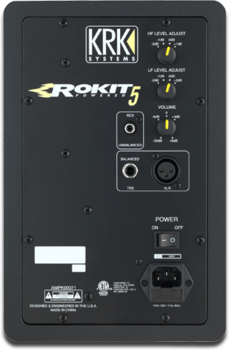 2-лентови активни студийни монитори KRK Rokit 5 G3 Black - 2