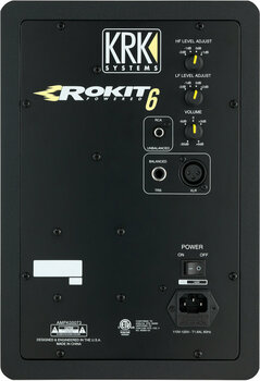 2-pásmový aktivní studiový monitor KRK Rokit 6 G3 Black - 2
