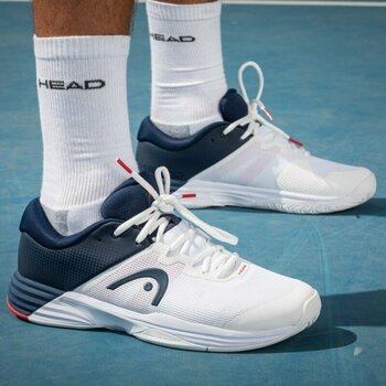 Мъжки обувки за тенис Head Revolt Evo 2.0 White/Dark Blue 42 Мъжки обувки за тенис - 7