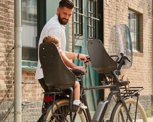 Child seat/ trolley Urban Iki Front Bike Seat Ta-ke CA Bincho Black/Kurumi Brown Child seat/ trolley - 2