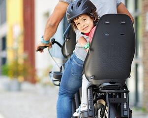 Child seat/ trolley Urban Iki Front Bike Seat Ta-ke CA Bincho Black/Kurumi Brown Child seat/ trolley - 3