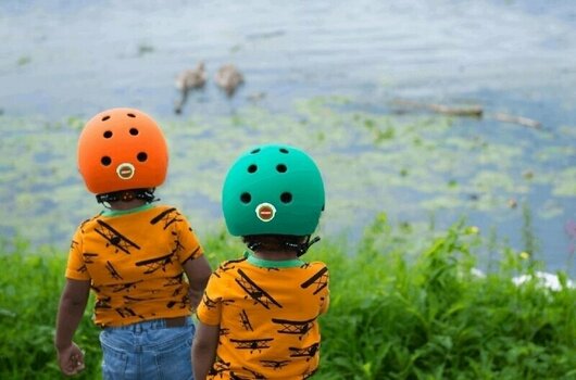 Casco da ciclismo per bambini Melon Toddler Rainbow Orange XXS Casco da ciclismo per bambini - 9