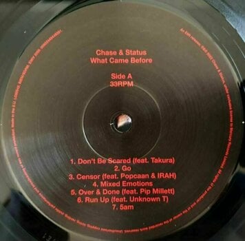 Vinyl Record Chase & Status - What Came Before (LP) - 2